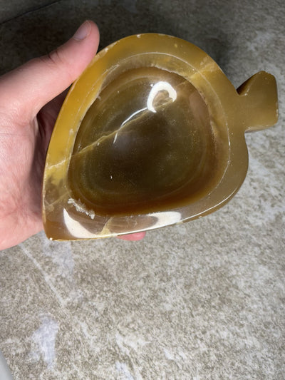 Agate Leaf Bowl