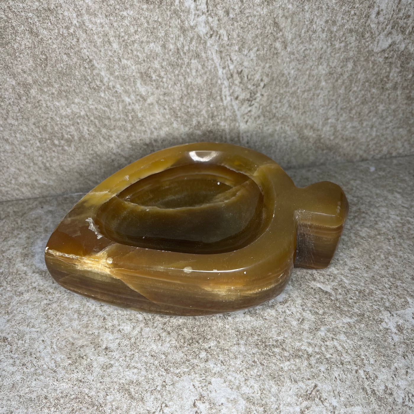 Agate Leaf Bowl