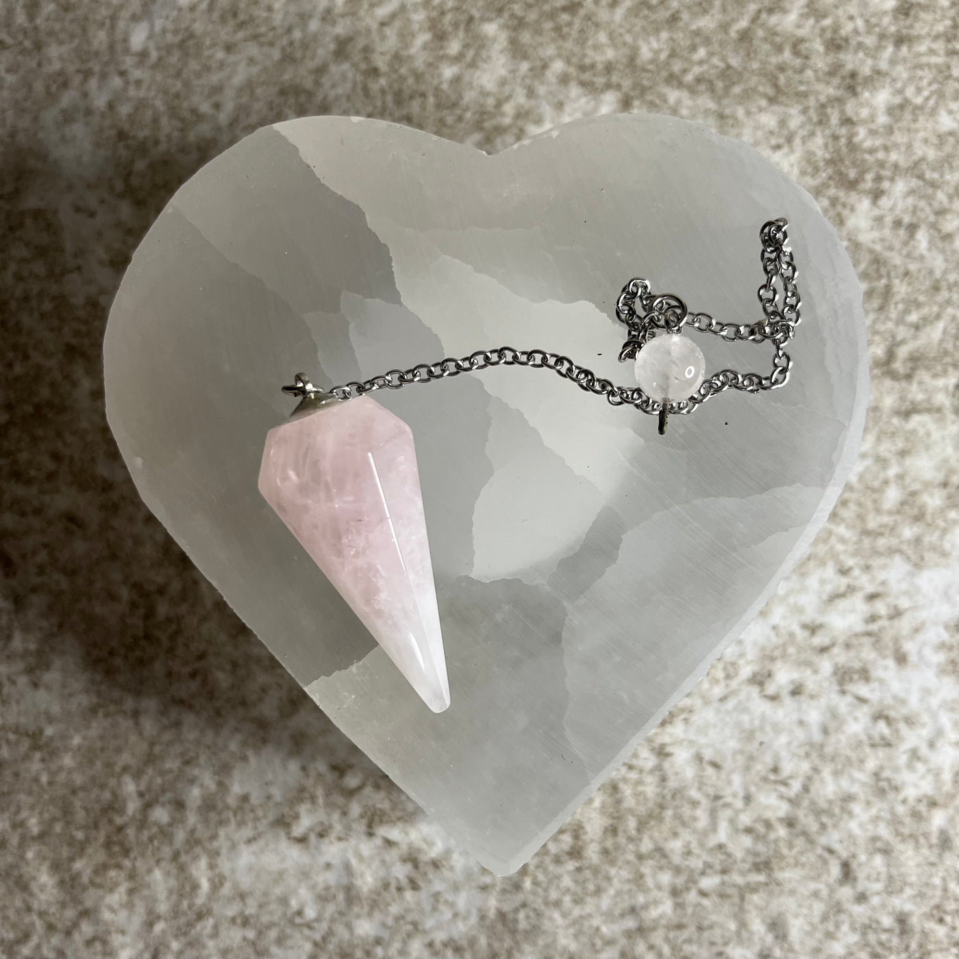 Rose Quartz Pendulum