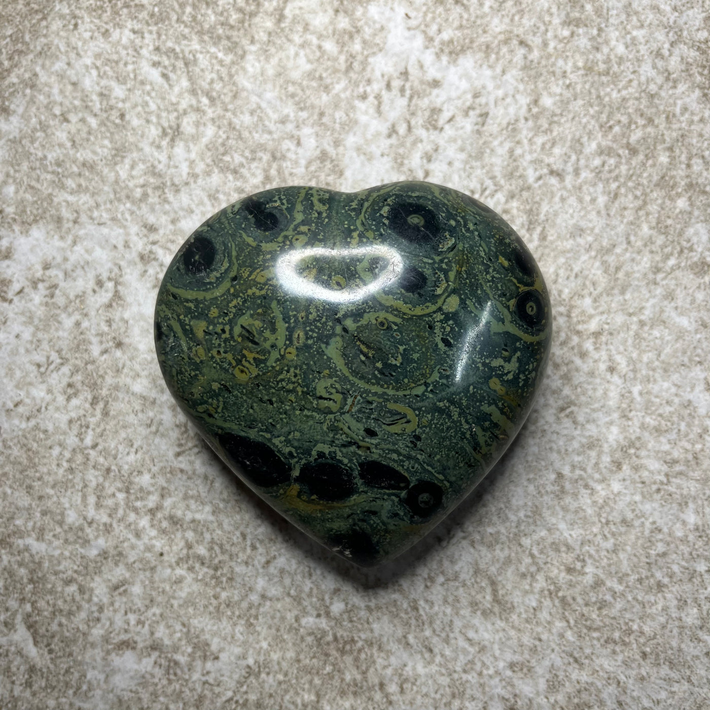 Kambaba Jasper Heart #1