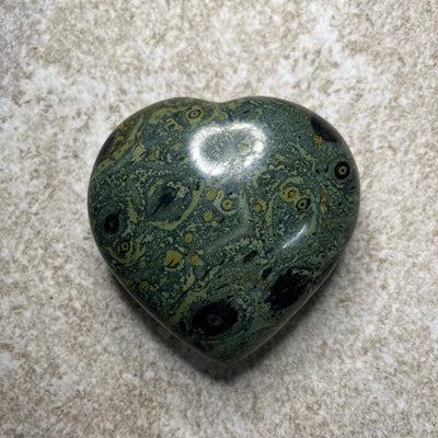 Kambaba Jasper Heart #1