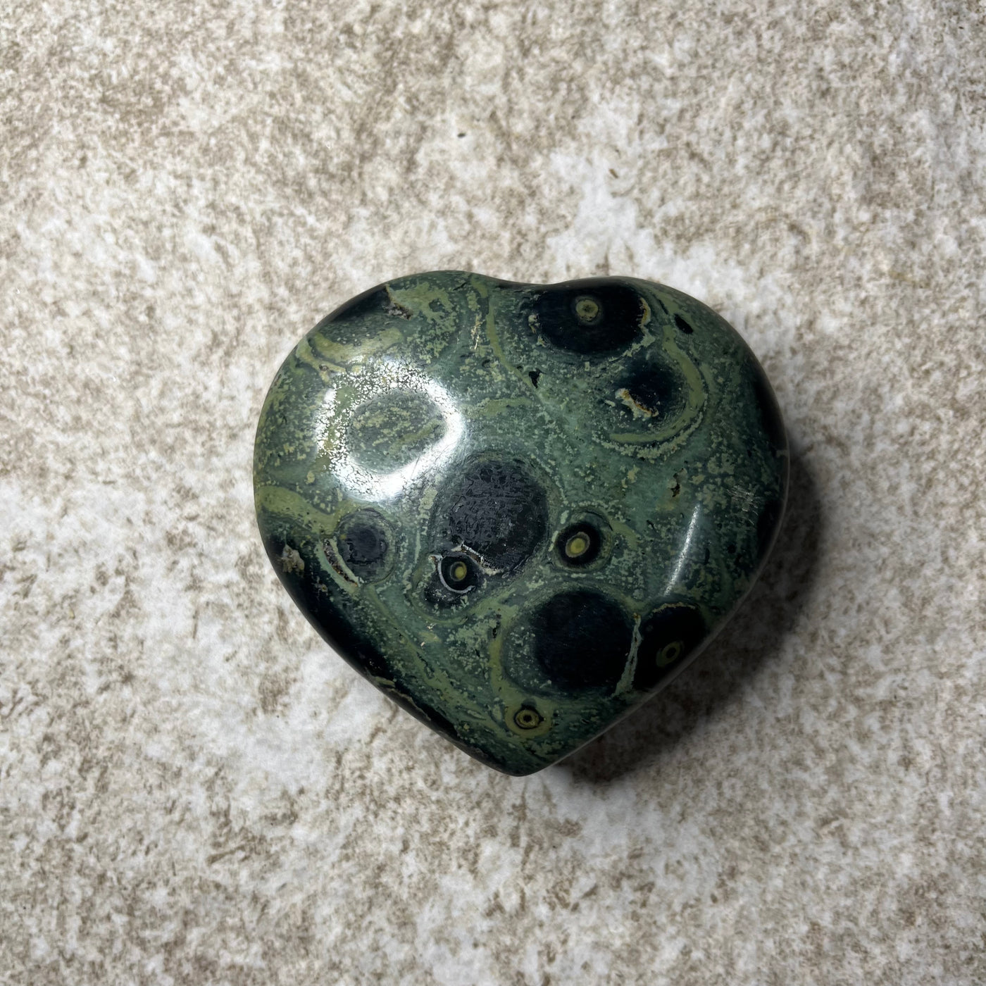 Kambaba Jasper Heart #3