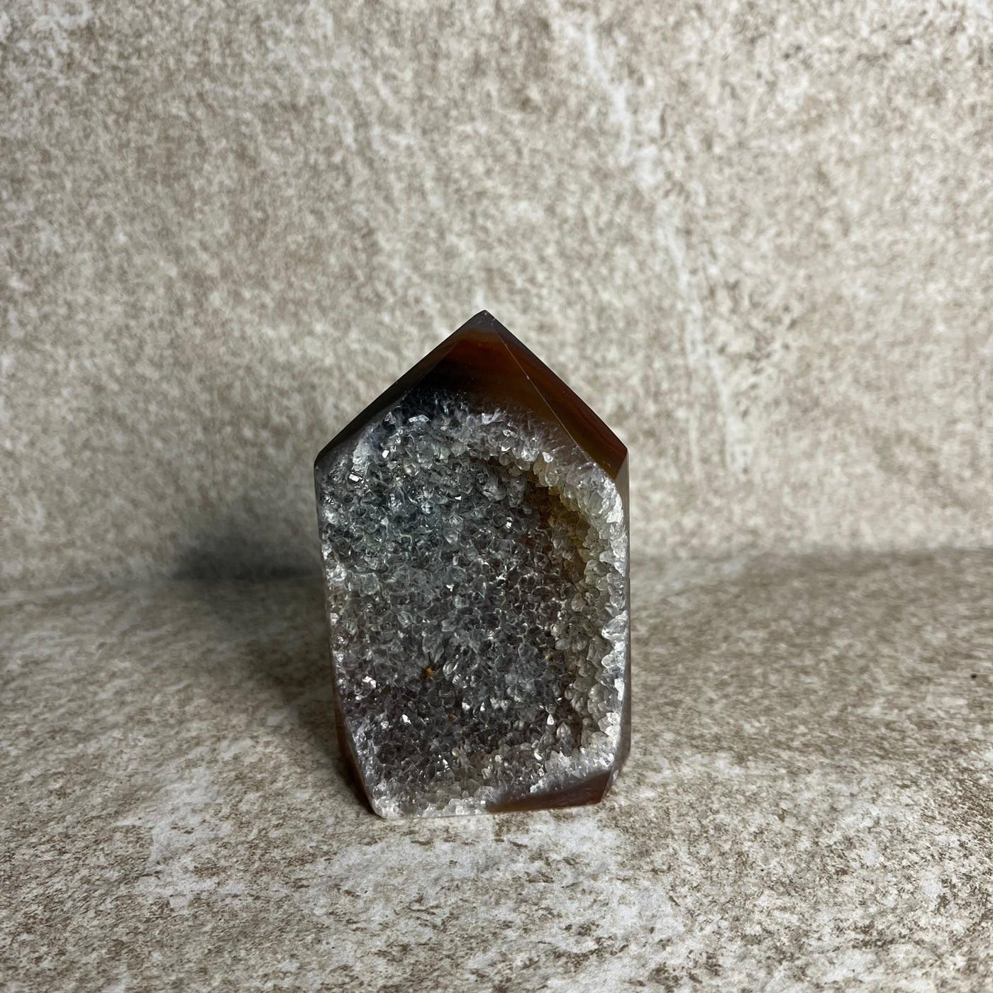 Druzy Agate Tower #1