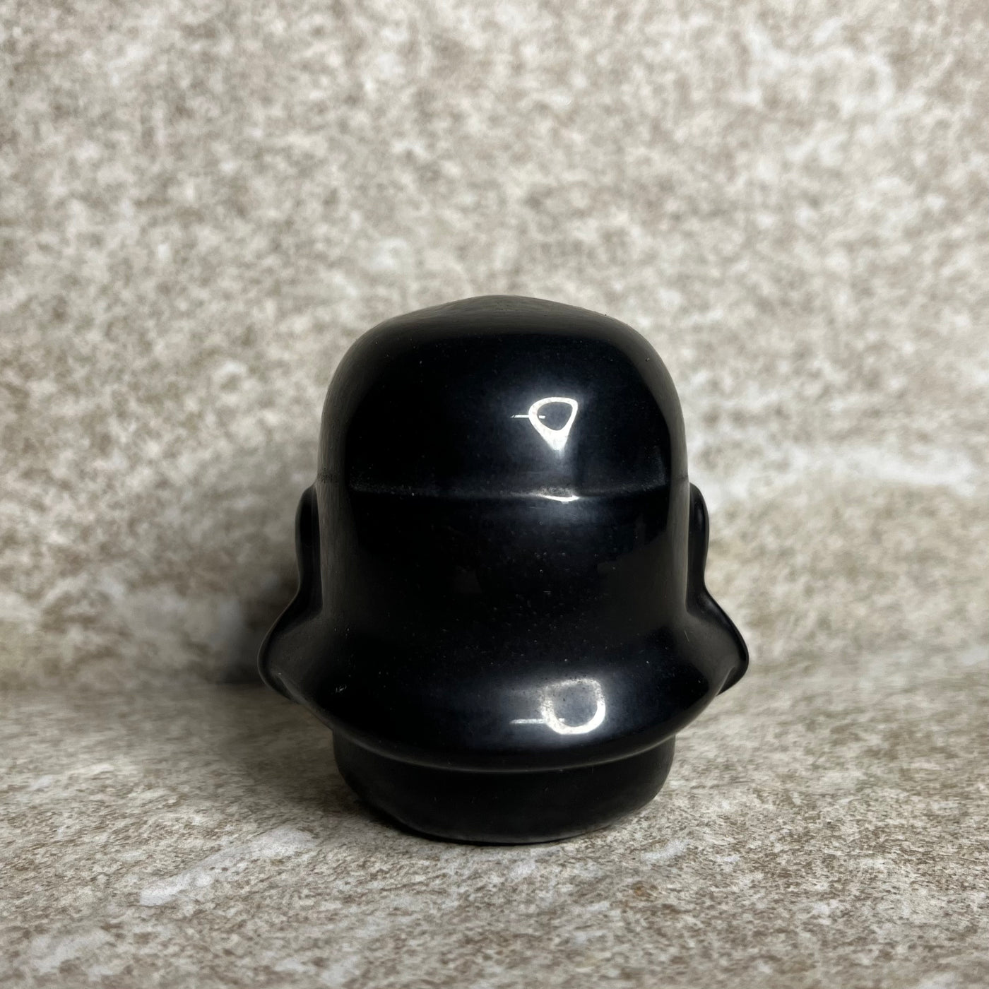 Black Obsidian Stormtrooper Head