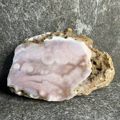 Pink Amethyst x Flower Agate Slab