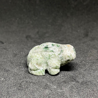 Moss Agate Frog