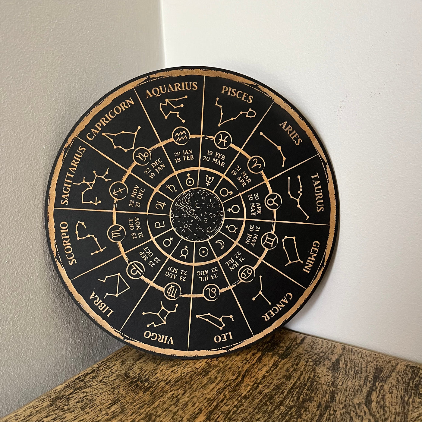 Zodiac Wheel Astrology Board