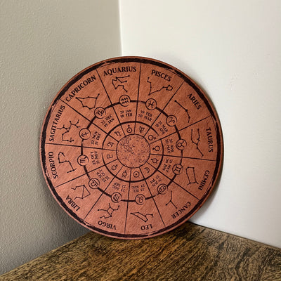 Zodiac Wheel Astrology Board