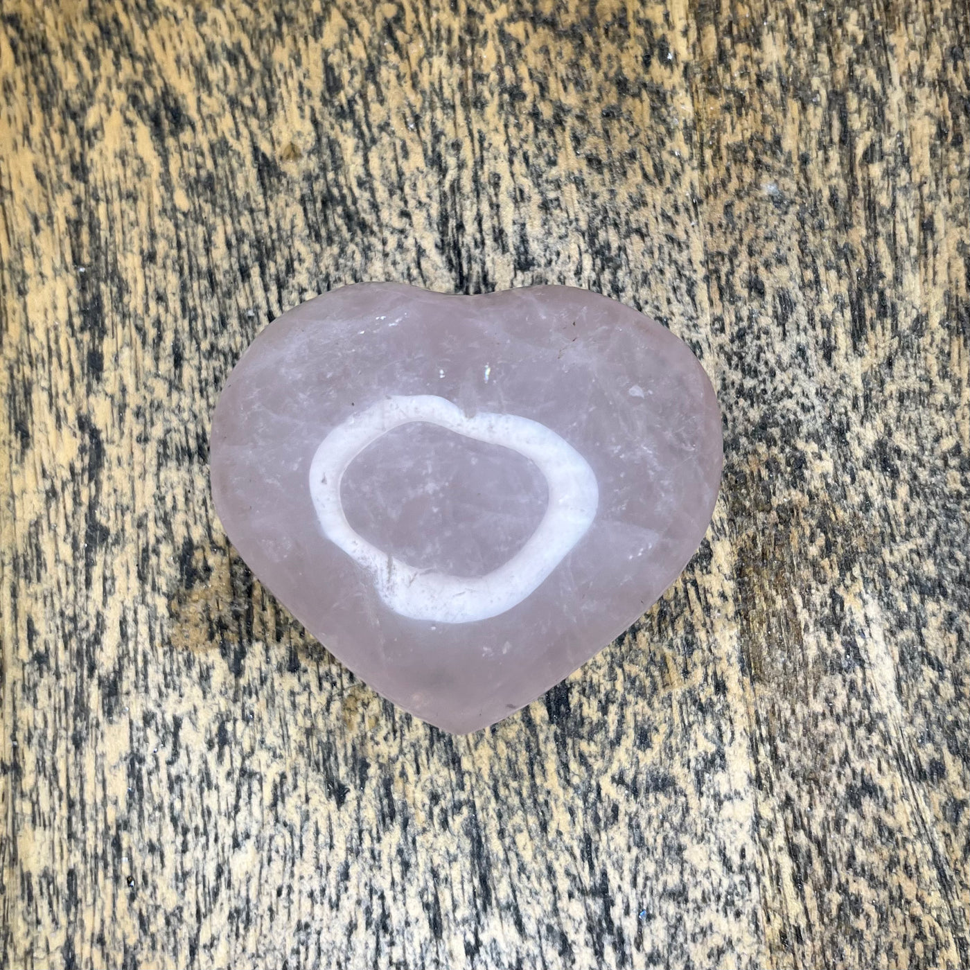 Rose Quartz Heart