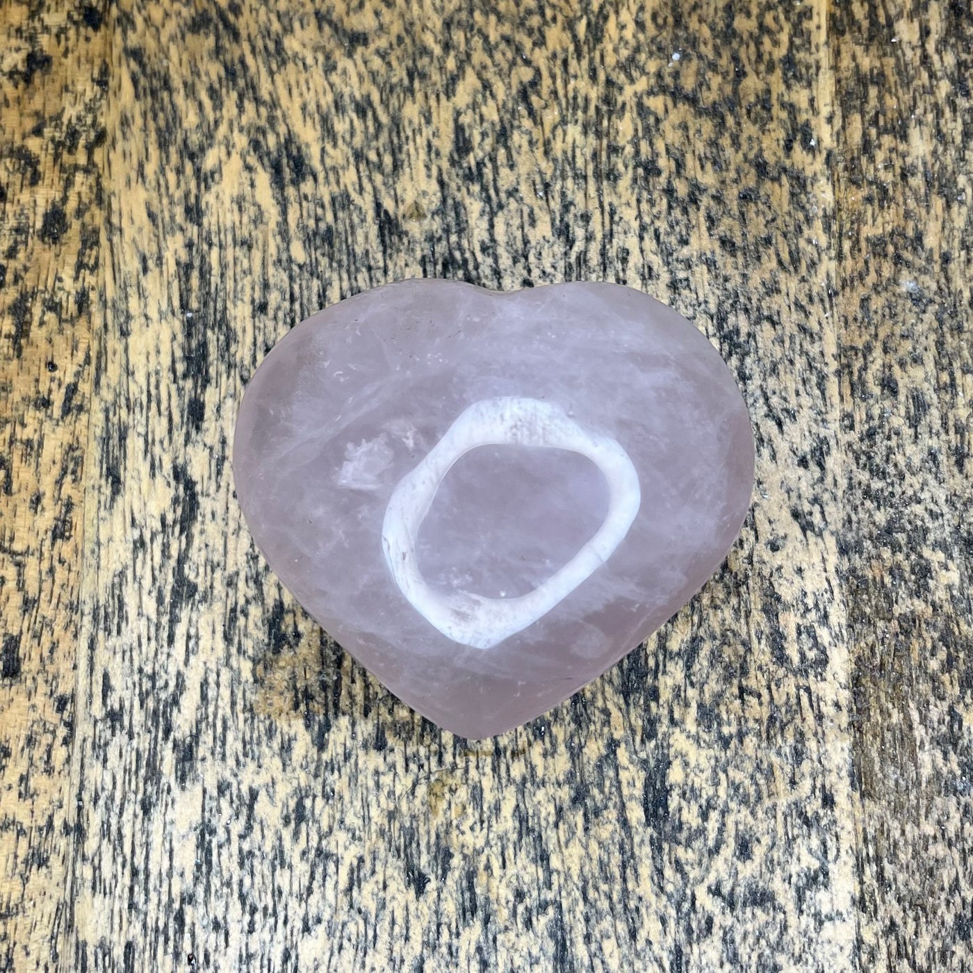 Rose Quartz Heart