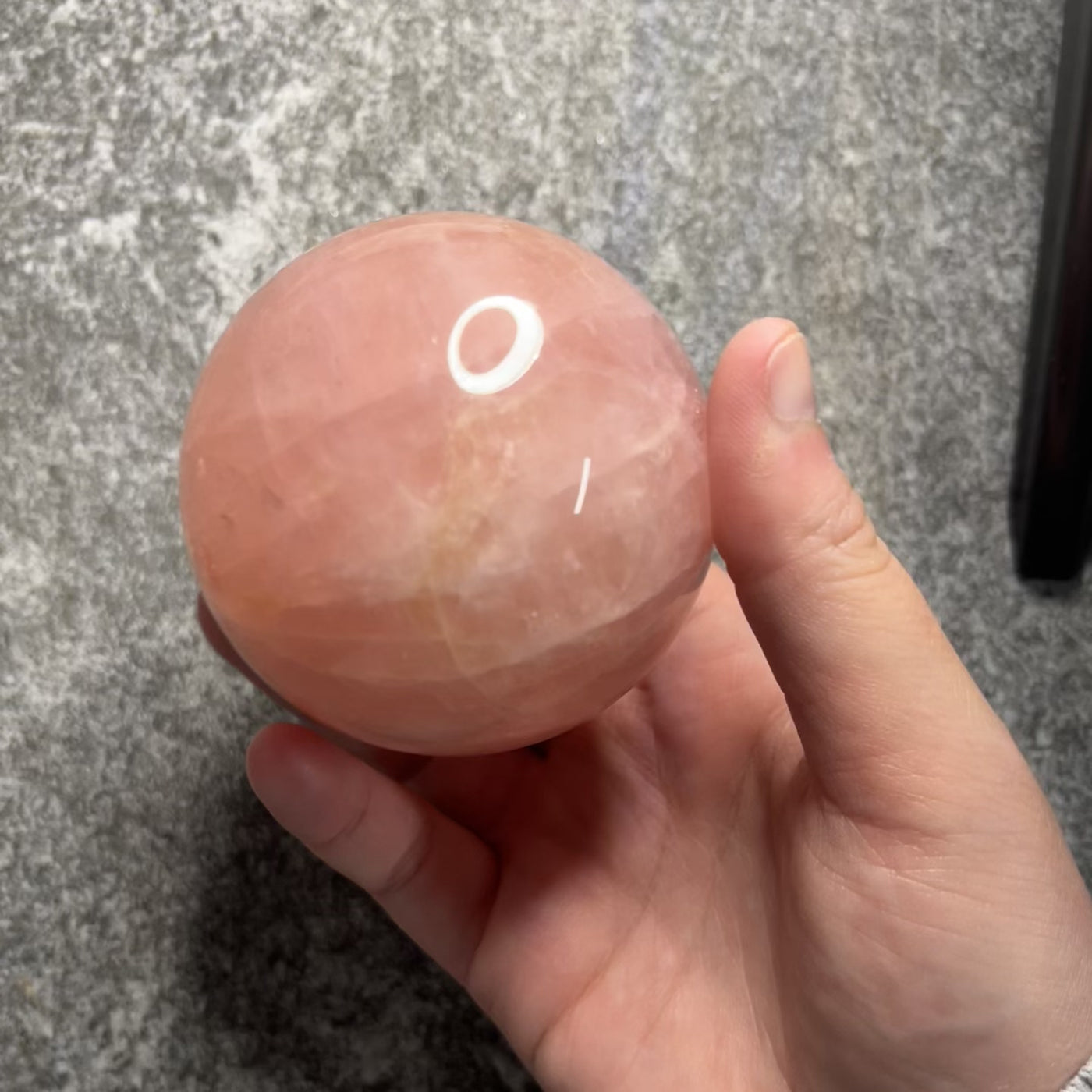 Rose Quartz Sphere #3